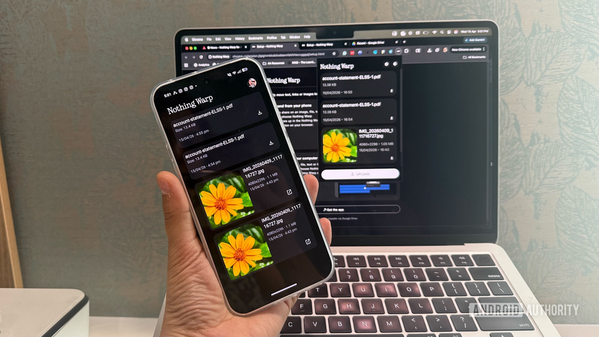 Nothing makes it easy to share files between any Android phone and a Mac